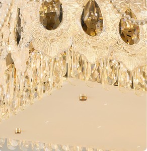 Trang trí chiếu sáng tuôn ra núi LED Đèn chùm trần ánh sáng hiện đại pháp tỉnh phong cách đèn chùm & đèn Mặt dây chuyền - Product Image 6