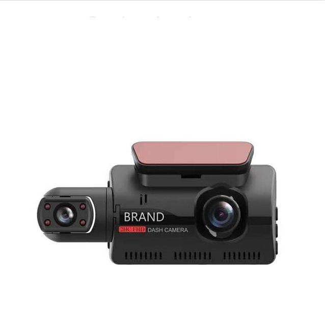 Top Selling Dual Lens Dash Cam 4K+1080p Car DVR Black Box with GPS & G-Sensor OLED Screen 1 Year Warranty Video Recorder