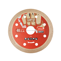 Lame diamantée Turbo super mince pour carreaux de céramique en porcelaine