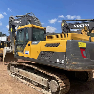 Volvo EC250D pelle hydraulique sur chenilles construction originale d'occasion avec roulement vente à bas prix moteur PLC - Product Image 1