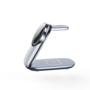 Station de charge magnétique sans fil 3-en-1 pour montre, version mise à jour, support de charge rapide magnétique trois-en-un, station de charge de bureau - Product Image 1