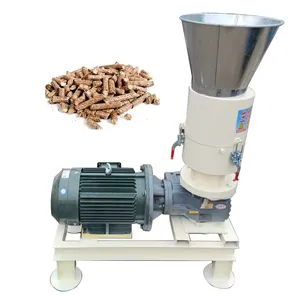 Holzpelletmühle Holzpelletmaschine klein Biomasse Brennstoff Holzpelletmaschine zu verkaufen