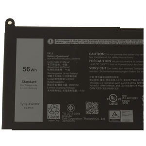 عالية الجودة 56Wh 4WN0Y بطارية حاسوب محمول ل ديل انسبايرون 13 7353 7577 7778 7779 خطوط 3310 - Product Image 2