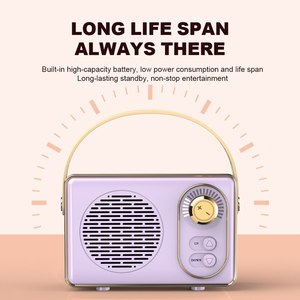 Retro Bluetooth <strong>Speaker</strong> Mini Portable Wireless <strong>Classical</strong> Music Player USB Charging Sound Stereo Decor Vintage <strong>Speaker</strong> - Product Image 3