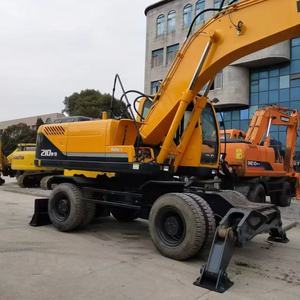 Excavadora de Ruedas de 21 Toneladas HYUNDAI R210W-9 en Venta, Escavadora Usada 210W-9 210 210-9 para Construcción, Original de Corea - Product Image 3