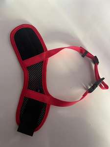 बटन बंद नरम लुभावनी विरोधी काटने वाले पिंजरे मुंह गार्ड अनुकूलन भारी शुल्क नायलॉन पड कुत्ते थूथन ठोस - Product Image 5