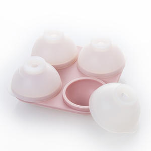 Grand moule à glaçons en silicone souple personnalisé à boule à 4 cavités pour <span class=keywords><strong>whisky</strong></span> échantillon gratuit lot <span class=keywords><strong>de</strong></span> 2 plateaux - Product Image 5