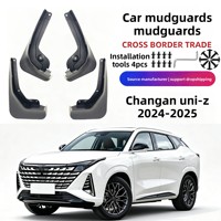 Garde-boue universels de haute qualité pour Changan UNI-Z 2024-2025, accessoire automobile en plastique, garantie de 6 mois, expédition directe à l'international