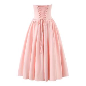 Nouvelle robe bustier tendance pour femme, style européen et américain, avec armature en acier, polyvalente - Product Image 3