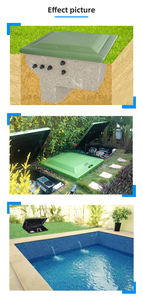 Pikes <span class=keywords><strong>Filtre</strong></span> à <span class=keywords><strong>sable</strong></span> à quartz creusé facile à entretenir avec distributeur automatique de chlore - Product Image 5