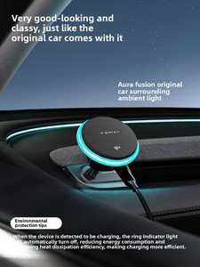 Supporto Magnetico per <span class=keywords><strong>Telefono</strong></span> Taimai Light Shadow con Ricarica Wireless Compatibile con <span class=keywords><strong>Tesla</strong></span> Model 3/YL, Nuovo Supporto Dedicato per Auto - Product Image 2