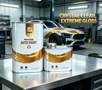 Vernis de finition automobile 2K haute brillance effet miroir, résistant aux UV et aux produits chimiques, anti-rayures, pour réparation automobile