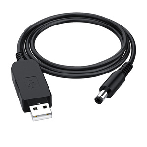 Kustomisasi 5v ke 8.4Vusb Boost dc5521 garis pengisian daya panjang 1m 0,8a arus daya 6W - Product Image 4
