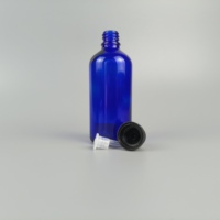 Botol Minyak Esensial Kaca 10ml 15ml 50ml Dengan Tutup Anti-pencurian, Botol Cairan Esens Murni Dengan Lubang Penetes dan Sumbat Internal