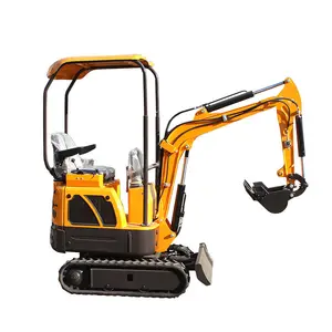 Mini excavadoras hidráulicas XN12 CE ISO EPA, rinoceronte, excavadora pequeña sobre orugas, 1 tonelada, precio barato para la venta, proveedor de fábrica