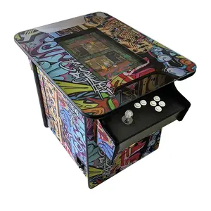 Tavolo da Cocktail Arcade Pieghevole a Moneta per 2 Giocatori con Gioco Face-to-Face - Product Image 1