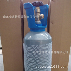 ถัง CO2 สำหรับตู้ปลา ขนาด 2 ลิตร แบบไร้รอยต่อ ทำจากเหล็กกล้า ปรับแต่งได้ พร้อมวาล์ว QF-2A ไม่ได้เติมแก๊ส - Product Image 4