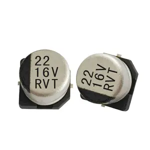 Pasif harmonik filtre Smd elektronik kapasitörler 22UF 16V