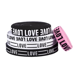 Tùy chỉnh Jacquard đàn hồi vành đai thắt lưng thư Logo rộng chặt chẽ vành đai đàn hồi cao quần lót vành đai quần lót Jacquard ban nhạc đàn hồi - Product Image 5