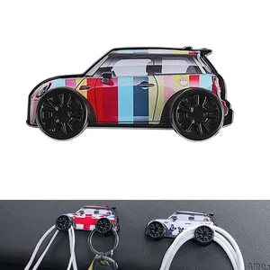 다기능 미니 자동차 모델 디자인 걸이 장식 액세서리 견인 후크 머리 받침 후크 자동차 홈 사무실 - Product Image 1