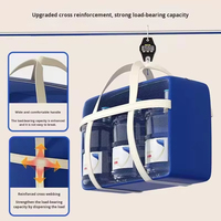 Sacs de déménagement et de rangement grande capacité en PE épaissi, design moderne et minimaliste, pour vêtements et couettes