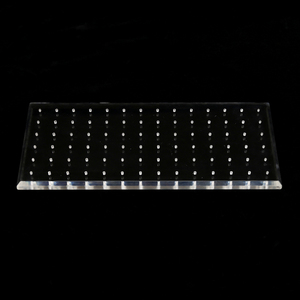 84 Holes Transparent Acrylic Nail <b>Bit</b> Holder Display <b>Box</b> Manicure <b>Drill</b> Bur Storage Case - Product Image 2