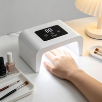 Lampe à ongles UV LED mini SUNKIN SK H8 de style japonais, portable, à capteur automatique, pour usage en salon, avec personnalisation du logo