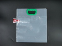Sac d'emballage en plastique scellé pour poisson vivant à oxygène gonflable clair épaissi de poche pour aquarium
