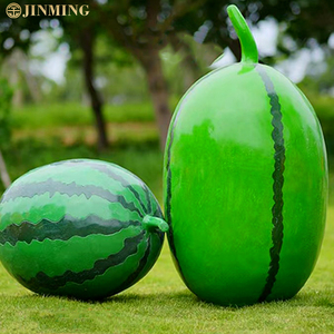 Usine artisanale résine artisanat Statues <span class=keywords><strong>en</strong></span> fibre de verre fraise pomme fruits et légumes jardin et ferme décorations - Product Image 4