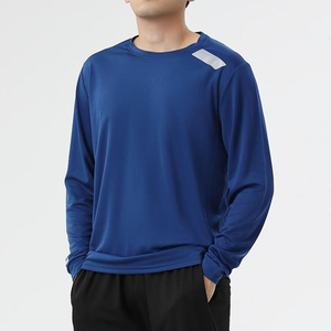 Camisas para hombre Camiseta deportiva de manga larga de alta calidad Ropa de gimnasio Camisetas deportivas de secado rápido para hombre - Product Image 4