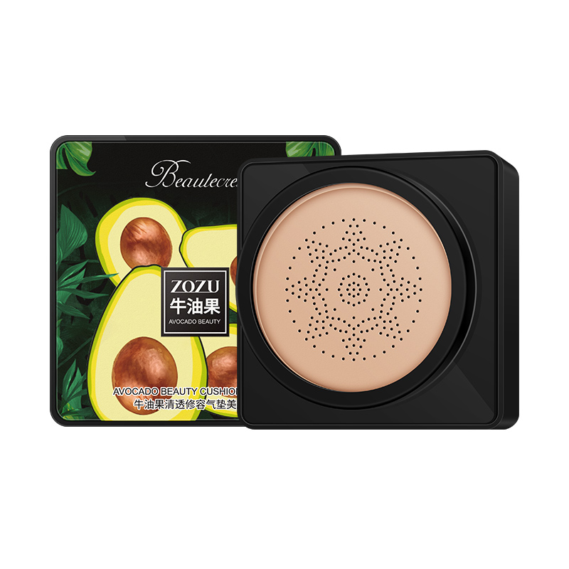 ZOZU ODM OEM авокадо увлажняющий макияж основа воздушная подушка CC bb крем