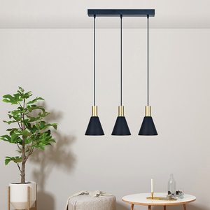 Classic Modern Dining Metal Black and Gold Pendant <strong>Lights</strong> Drop Lighting Pendant Lamp 3 <strong>Cluster</strong> Spider Pendant <strong>Light</strong> - Product Image 4