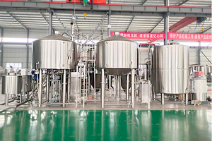 Projet clé en main de brasserie industrielle pour équipement de brassage de bière de 1000L avec <span class=keywords><strong>pompe</strong></span> et moteur, fermentation alcoolique, marque Tonsen - Product Image 3