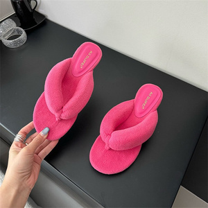 Nuevas sandalias de plataforma de verano para mujer, chanclas suaves y cómodas de cuña alta para vacaciones en la playa al aire libre - Product Image 4