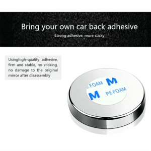 Rétroviseur latéral rond pour voiture, visière de tableau de bord, miroir d'angle mort, miroir grand angle pour l'aide au stationnement - Product Image 4