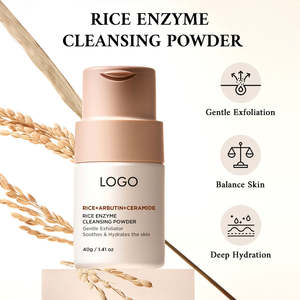 Polvo Limpiador Iluminador con Enzimas de Arroz y Ceramidas, Limpiador Facial Suave para una Piel Radiante, GZ RTS, Pedido Mixto al por Mayor - Product Image 3