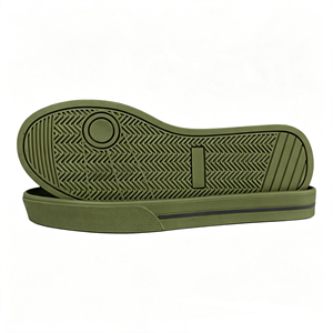 Suela de goma para zapatillas deportivas casuales de hombre, de fábrica en Jinjiang, precio al por mayor, suela gruesa, duradera y antideslizante - Product Image 4