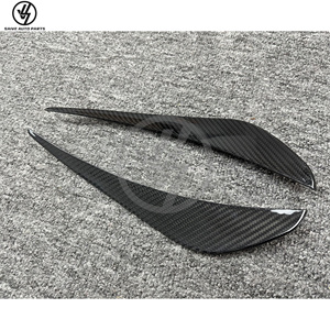 Nouveaux canards de pare-chocs avant en fibre de carbone sèche brillante style R pour 720S 2015-2018, ajustement précis 1:1 - Product Image 5