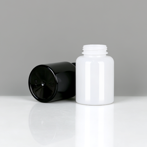 Flacon de pilules en PET de qualité médicale pour pharmacie, 170 ml, 180 ml, avec bouchon à vis à l'épreuve des enfants, avec logo personnalisé, conteneur pour capsules - Product Image 2