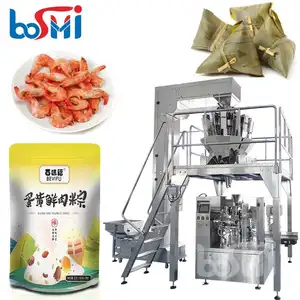 Emballage peseur de gâteau de riz nouilles fraîches machine d'emballage de sac préfabriqué machine d'emballage automatique de nouilles de poche doypack