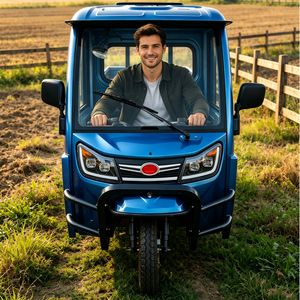 Triciclo Elettrico 72V 58AH con Certificazione EEC COC L2e per Trasporto Merci, Dotato di Motore A1500kw per Consegne di Piccole Imprese e Trasporto Colture Agricole - Product Image 5