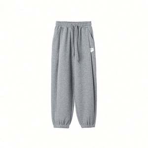 Pantalones Casuales Coreanos al por Mayor, Nuevos, de Cintura Media, con Patrón Sólido, Holgados, Deportivos, para Primavera - Product Image 4