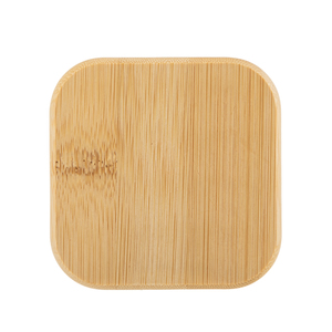 Square Wood Frame Silver Finish Desktop <b>Compact</b> <b>Mirror</b> Single Side Glass Makeup <b>Mirror</b> Customizable Logo Printing Wholesales - Product Image 5