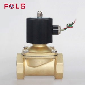 Válvula Solenoide Neumática de Control de Acción Directa DN50 de 2 Pulgadas 2W-500-50 Normalmente Cerrada de Latón AC220V DC12V DC24V - Product Image 4