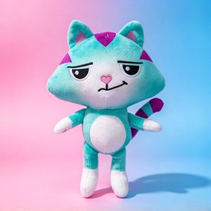 Nuevo Juguete de Peluche de Anime Transfronterizo: <span class=keywords><strong>Gato</strong></span> Travieso, <span class=keywords><strong>Gato</strong></span> de Cuatro Patas, <span class=keywords><strong>Gato</strong></span> en Caja y Casa de Muñecas de Hadas Florales - Product Image 2