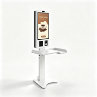 Terminal de paiement sans contact pour restaurant, écran tactile, commande rapide, borne de commande automatique, machine sur pied