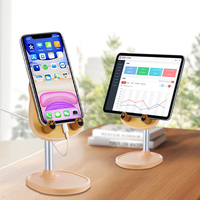 Support de Téléphone Portable 3D Flexible Haute Qualité en PVC et Caoutchouc, Mignon Support Mobile pour iPad Compatible avec Utilisation au Bureau et à la Maison