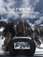 Lunettes FPV iFlight Skyviz Micro-OLED 1920x1080 100Hz avec écran, récepteur Fusion intégré et micro DVR pour drone RC
