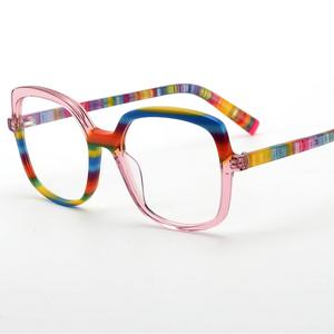 PDANY-Monturas ópticas de gafas para mujer, nuevo diseño personalizado, gafas de acetato, montura de gafas de fábrica - Product Image 1