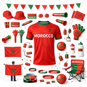 Vente flash - Articles promotionnels pour les supporters du Maroc - Coffret cadeau pour les événements sportifs, les clubs de supporters et les promotions sportives - Product Image 6